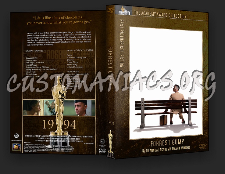 Forrest Gump - Academy Awards Collection dvd cover