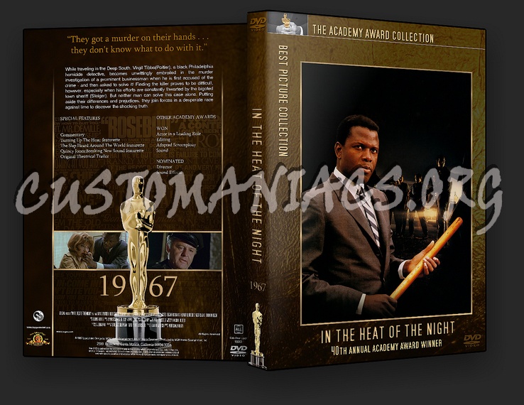 In The Heat Of The Night - Academy Awards Collection dvd cover