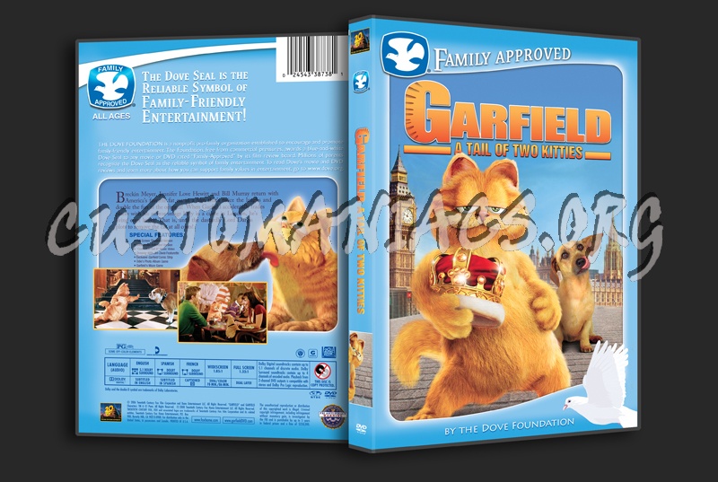 Garfield A Tail of Two Kitties dvd cover