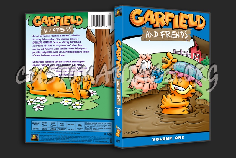 Garfield and Friends Volume 1 dvd cover