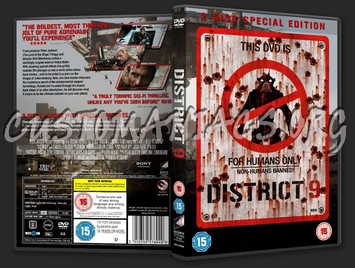 District 9 dvd cover