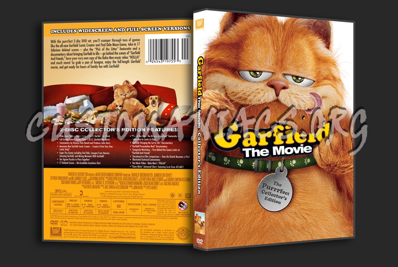 Garfield the Movie dvd cover