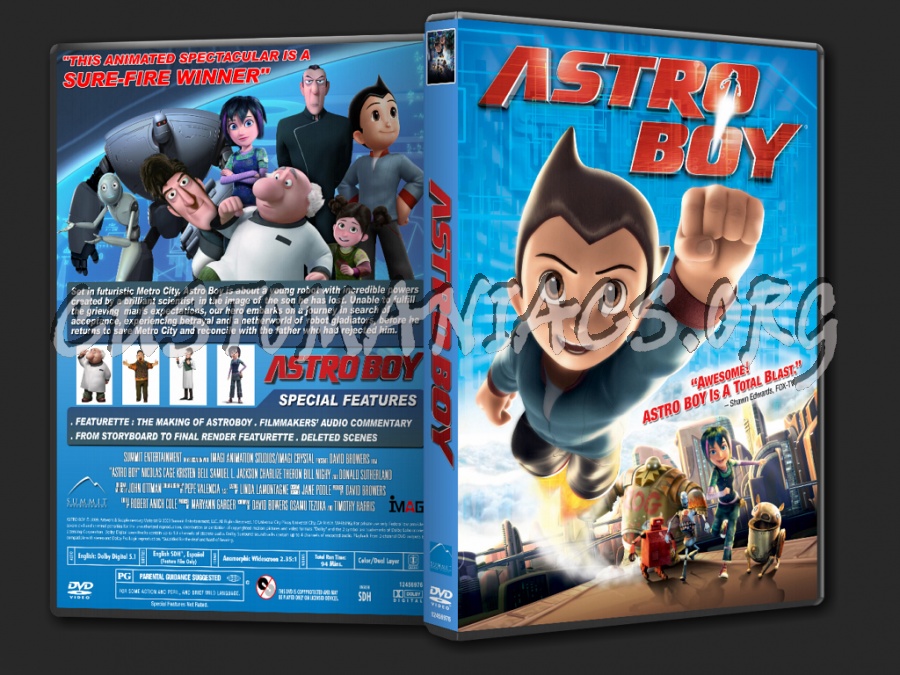 Astro Boy dvd cover