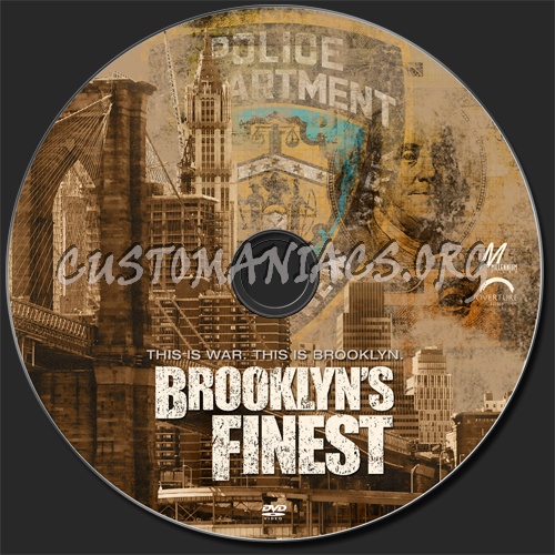 Brooklyn's Finest dvd label