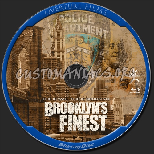 Brooklyn's Finest blu-ray label