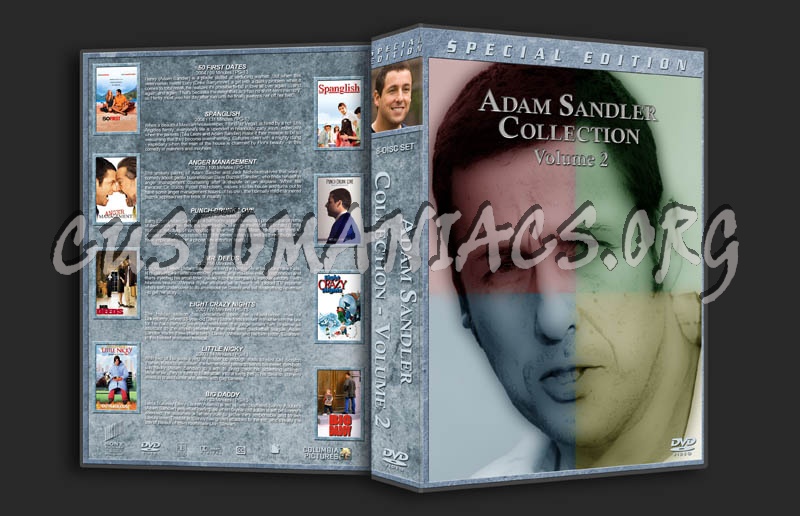 Adam Sandler Collection Vol. 2 dvd cover