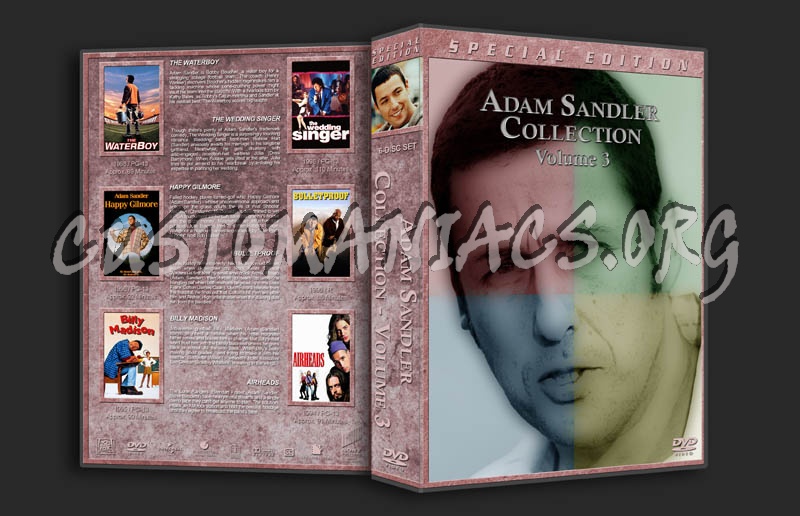 Adam Sandler Collection Vol. 3 dvd cover