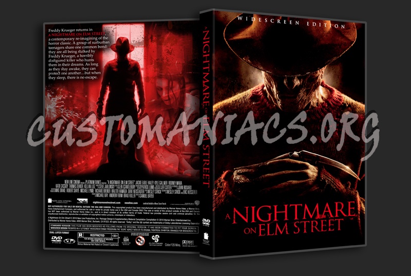 A Nightmare On Elm Street dvd cover