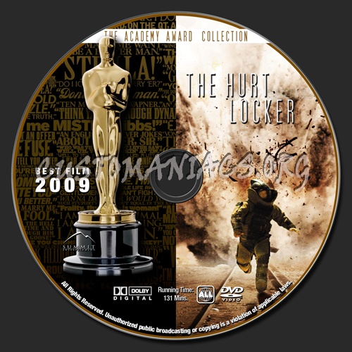 Academy Awards Collection - The Hurt Locker dvd label