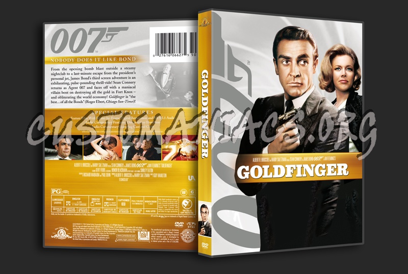 Goldfinger dvd cover