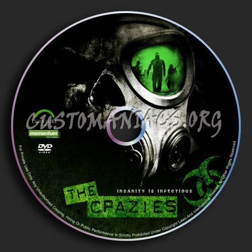 The Crazies dvd label