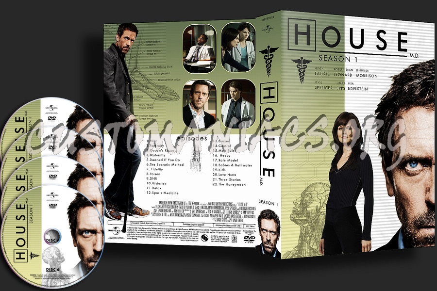 House Season 1 dvd cover