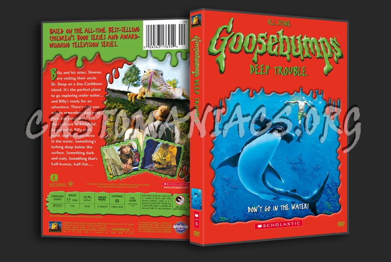 Goosebumps Deep Trouble dvd cover