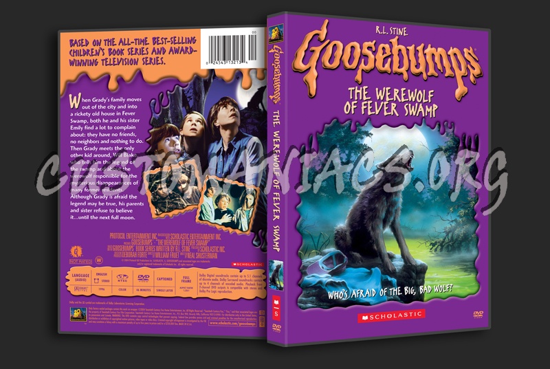 Goosebumps The Werewolf of Fever Swamp dvd cover