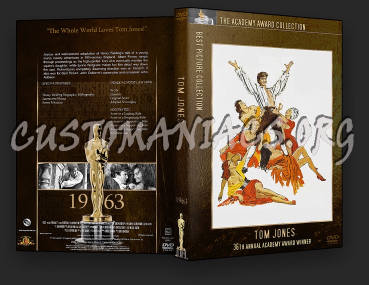 Tom Jones - Academy Awards Collection dvd cover