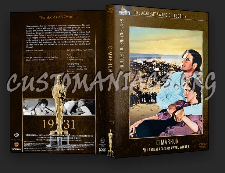 Cimarron - Academy Awards Collection dvd cover