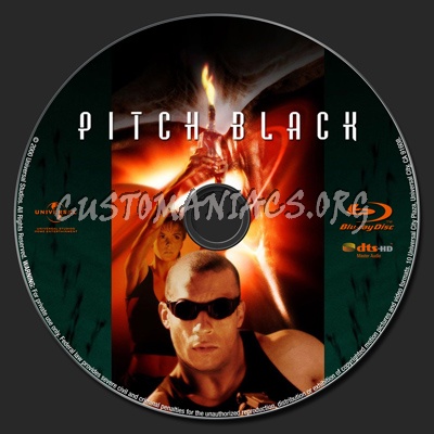 Pitch Black blu-ray label