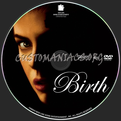 Birth dvd label