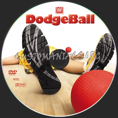 Dodgeball dvd label