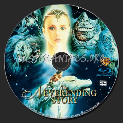 The Neverending Story blu-ray label