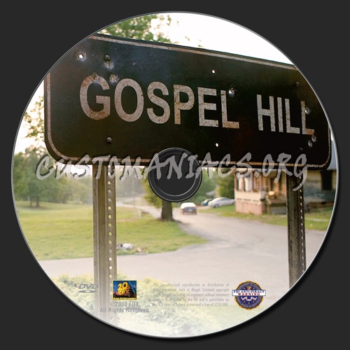 Gospel Hill dvd label