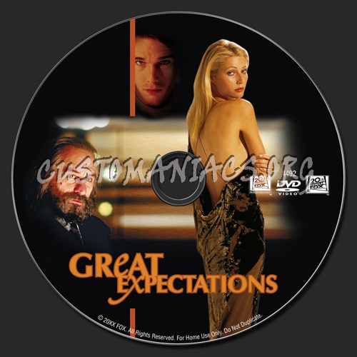 Great Expectations dvd label