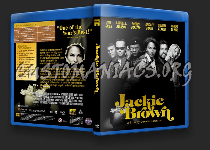 Jackie Brown blu-ray cover