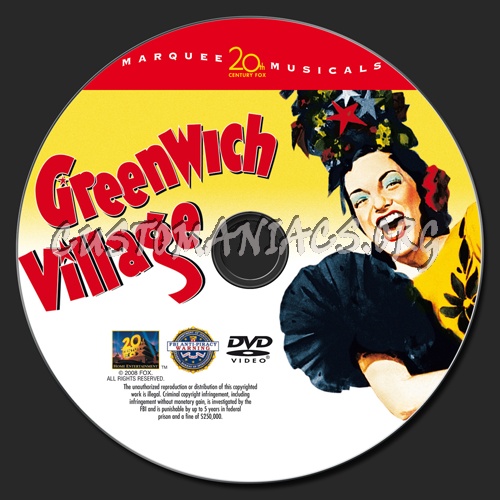 Greenwich Village dvd label