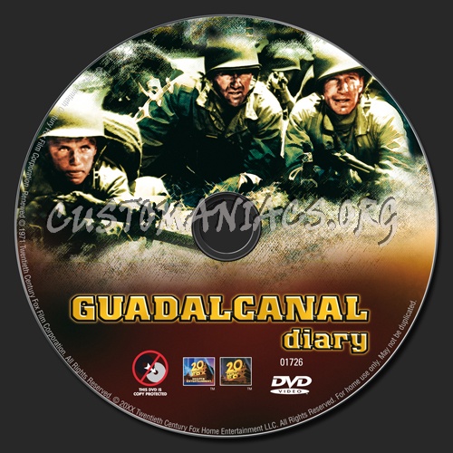 Guadalcanal Diary dvd label