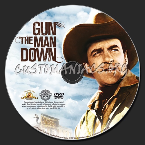 Gun the Man Down dvd label