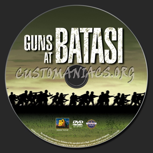 Guns at Batasi dvd label