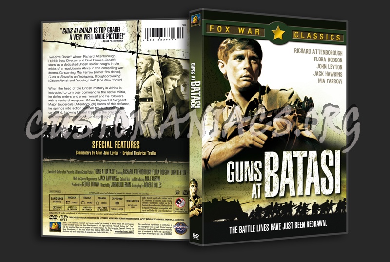 Guns at Batasi dvd cover - DVD Covers & Labels by Customaniacs, id ...
