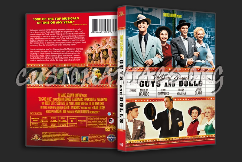 Guys and Dolls dvd cover