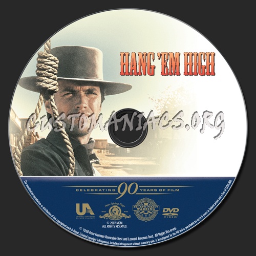 Hang 'em High dvd label