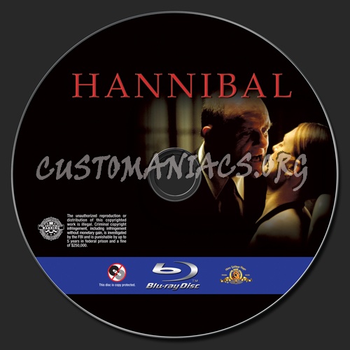 Hannibal blu-ray label