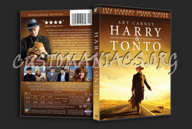 Harry & Tonto dvd cover