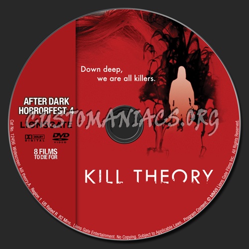 Kill Theory (horrorfest 4) dvd label