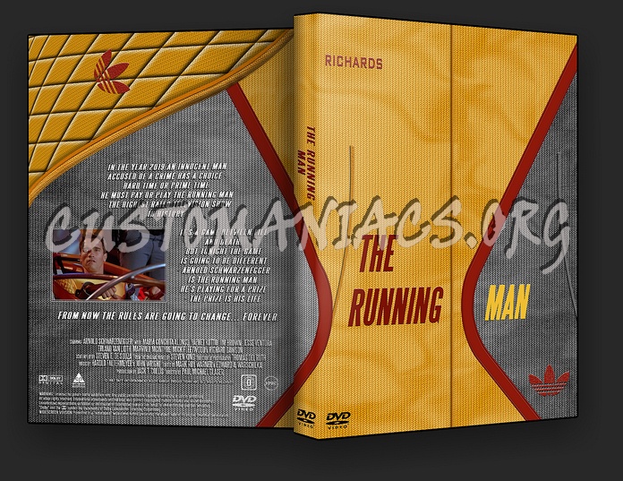 Running Man Clean UK dvd cover