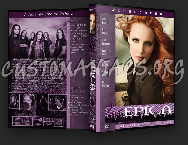 Epica - We Will Take You With Us dvd cover