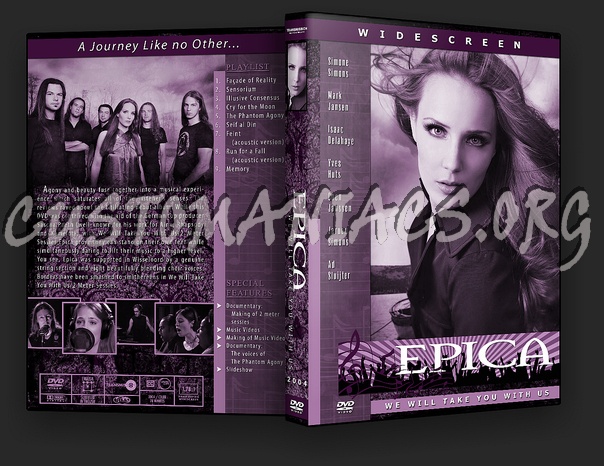 Epica - We Will Take You With Us dvd cover