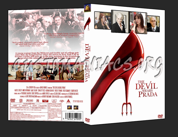 The Devil Wears Prada dvd cover