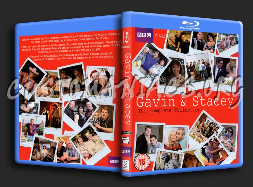 Gavin & Stacey The Complete Collection blu-ray cover