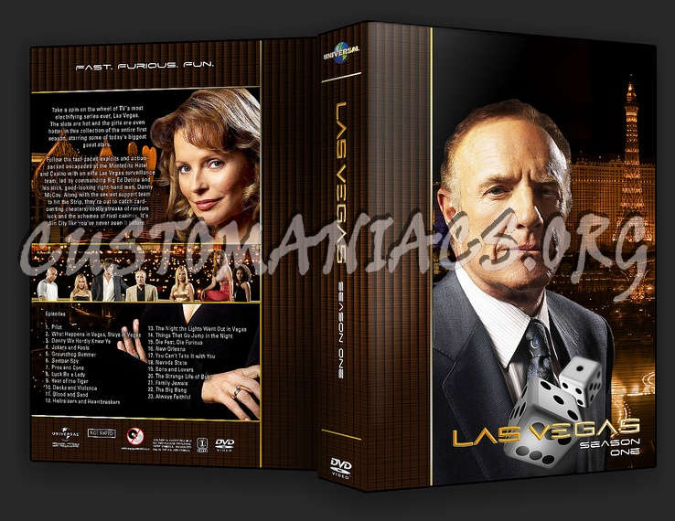 Las Vegas - TV Collection dvd cover