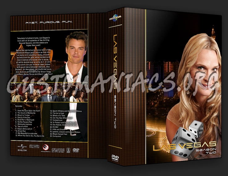 Las Vegas - TV Collection dvd cover