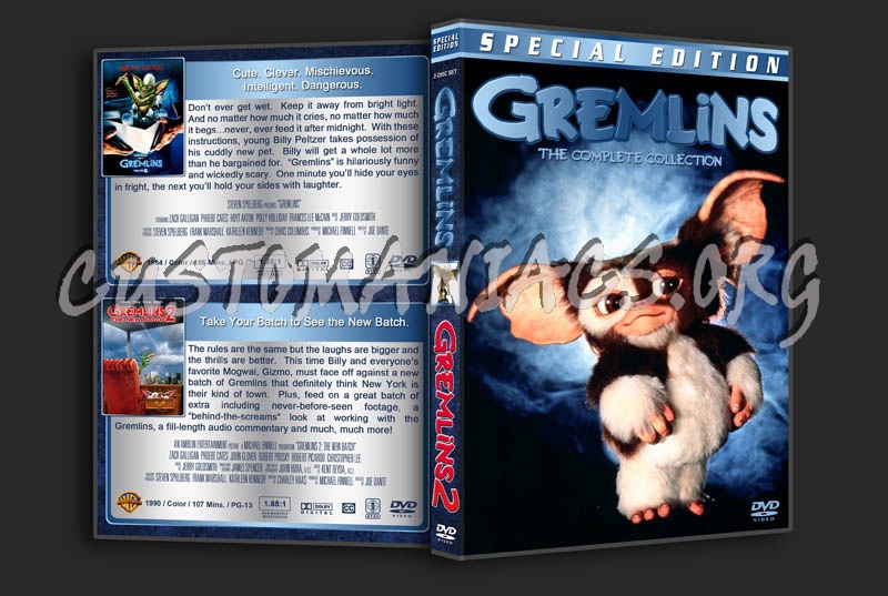 Gremlins/Gremlins 2 Double Feature dvd cover