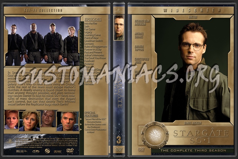 Stargate SG-1 dvd cover