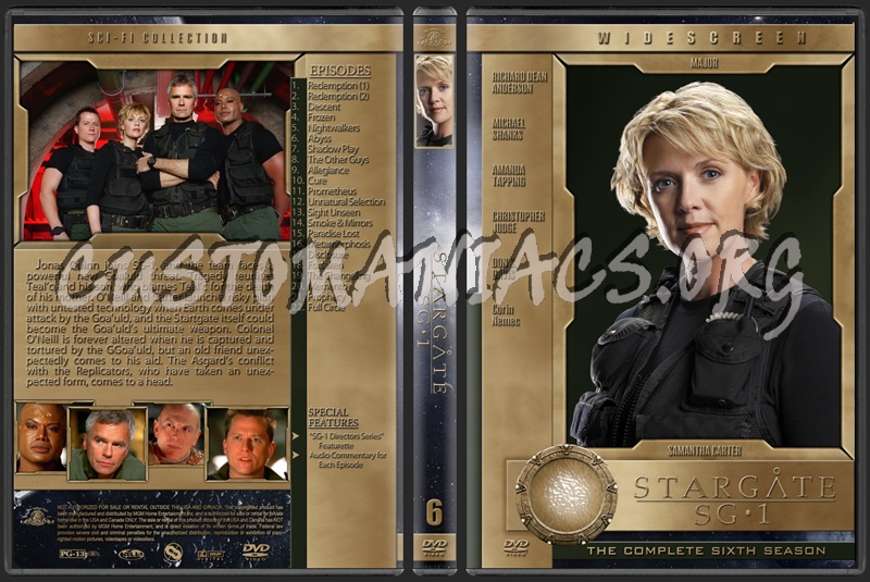 Stargate SG-1 dvd cover