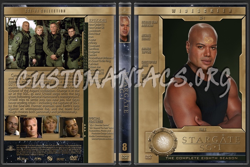Stargate SG-1 dvd cover