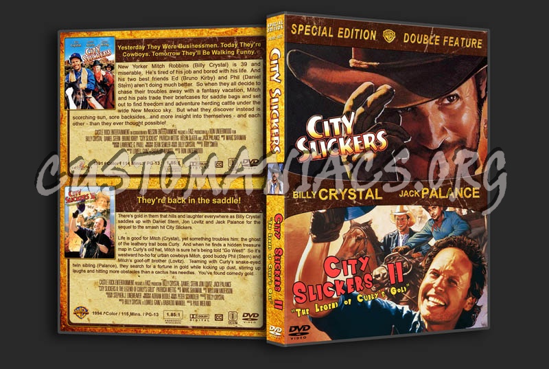 City Slickers / City Slickers II Double Feature dvd cover