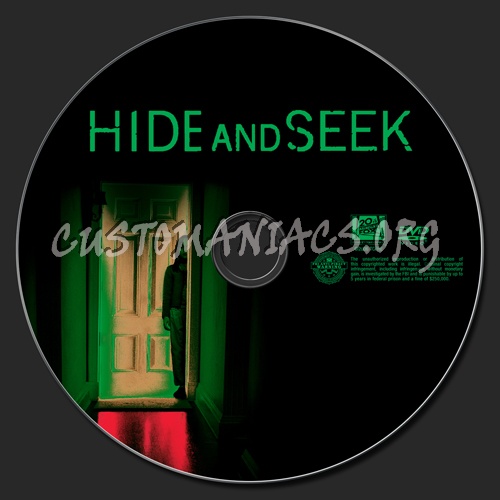 Hide and Seek dvd label